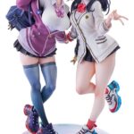 SSSS.GridmanPVC Szobors 1/7 2-Pack Rikka Takarada & Akane Shinjo feat. toridamono 22 cm