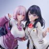 SSSS.GridmanPVC Szobors 1/7 2-Pack Rikka Takarada & Akane Shinjo feat. toridamono 22 cm