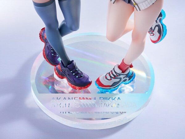SSSS.GridmanPVC Szobors 1/7 2-Pack Rikka Takarada & Akane Shinjo feat. toridamono 22 cm