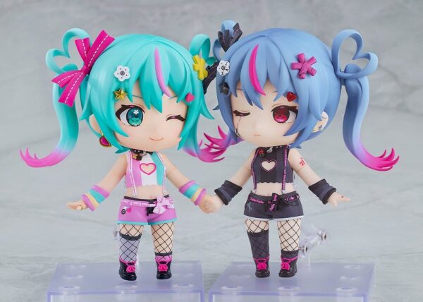 Character Vocal Series 01: Hatsune Miku PVC Szobor Nendoroid Hatsune Miku: DecoMiku (Darkness) 10 cm