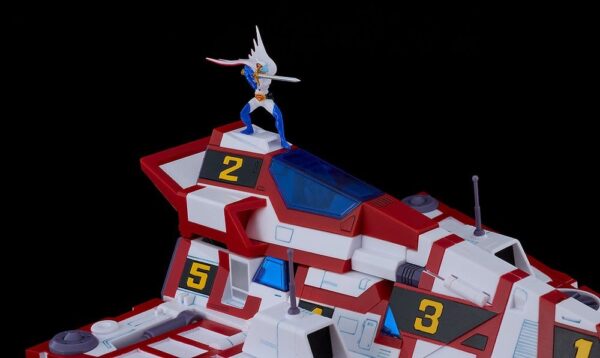 Gatchaman Fighter Moderoid Plastic Model Kit Gatcha Spartan Unite Color Ver. 33 cm