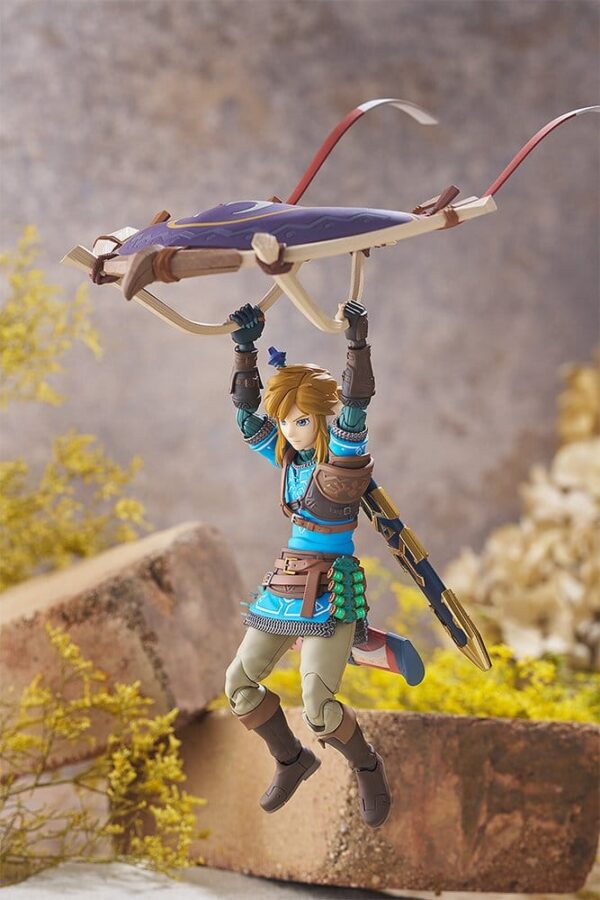 The Legend of Zelda Tears of the Kingdom Figma Akció Figura Link Tears of the Kingdom Ver. DX Edition 15 cm
