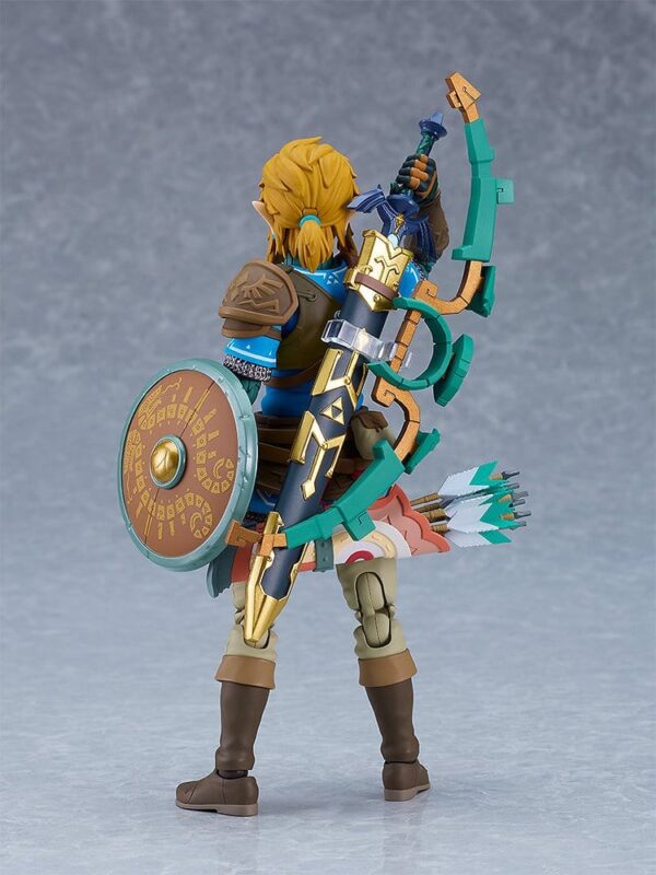 The Legend of Zelda Tears of the Kingdom Figma Akció Figura Link Tears of the Kingdom Ver. DX Edition 15 cm