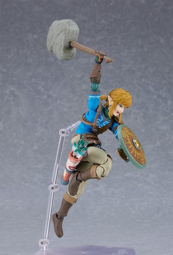 The Legend of Zelda Tears of the Kingdom Figma Akció Figura Link Tears of the Kingdom Ver. DX Edition 15 cm