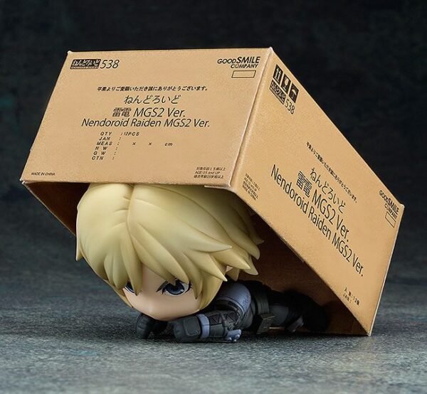 Metal Gear Solid Nendoroid Akció Figura Raiden MGS2 Ver. (re-run) 10 cm Metal Gear Solid Nendoroid Akció Figura Raiden MGS2 Ver. (re-run) 10 cm
