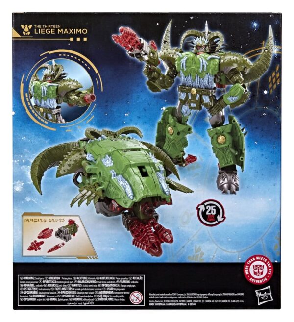 Transformers Age of the Primes Leader Class Akció Figura The Thirteen: Liege Maximo 22 cm