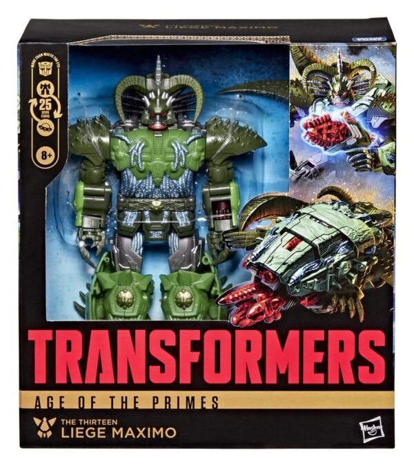 Transformers Age of the Primes Leader Class Akció Figura The Thirteen: Liege Maximo 22 cm