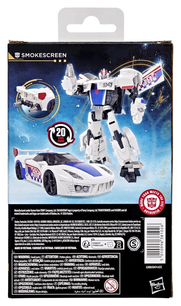 Transformers Age of the Primes Deluxe Class Akció Figura Smokescreen 13 cm Transformers Age of the Primes Deluxe Class Akció Figura Smokescreen 13 cm