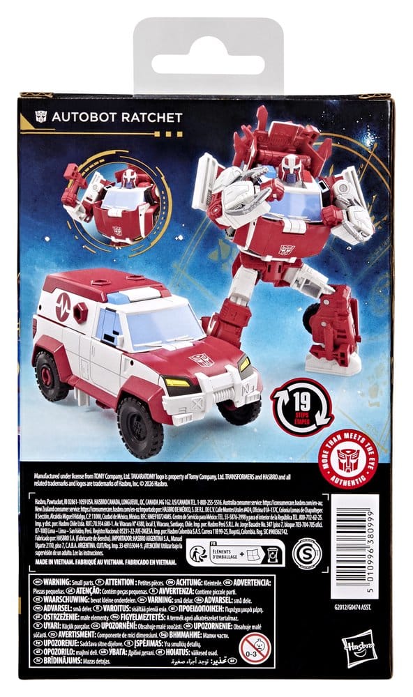 Transformers Age of the Primes Deluxe Class Akció Figura Autobot Ratchet 15 cm Transformers Age of the Primes Deluxe Class Akció Figura Autobot Ratchet 15 cm