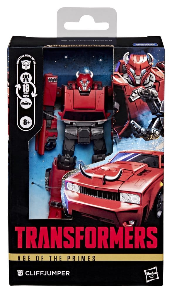 Transformers Age of the Primes Deluxe Class Akció Figura Cliffjumper 13 cm Transformers Age of the Primes Deluxe Class Akció Figura Cliffjumper 13 cm