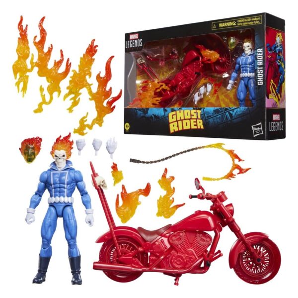 Ghost Rider Marvel Legends Akció Figura Johnny Blaze with Motorcycle 15 cm Ghost Rider Marvel Legends Akció Figura Johnny Blaze with Motorcycle 15 cm