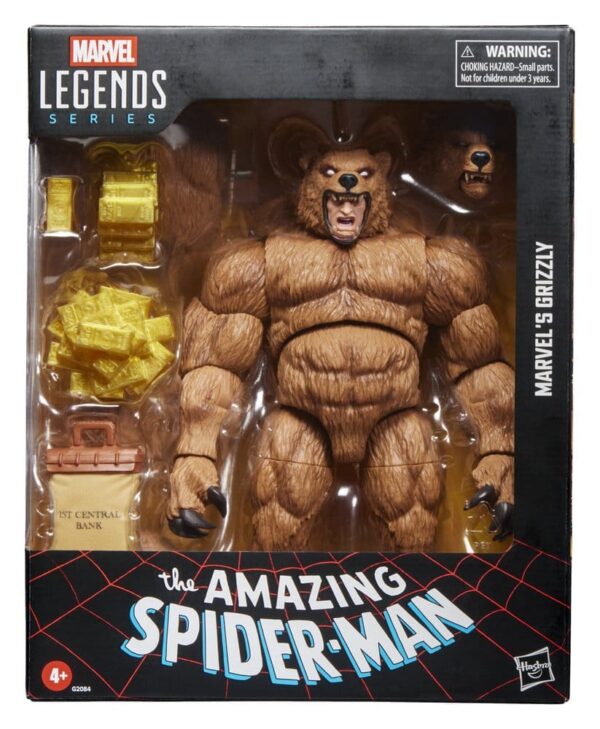 The Amazing Spider-Man Marvel Legends Akció Figura Marvel's Grizzly 15 cm The Amazing Spider-Man Marvel Legends Akció Figura Marvel's Grizzly 15 cm