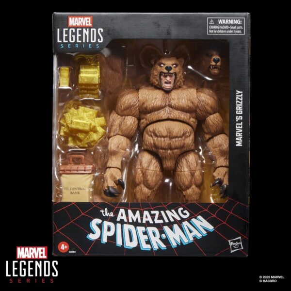 The Amazing Spider-Man Marvel Legends Akció Figura Marvel's Grizzly 15 cm The Amazing Spider-Man Marvel Legends Akció Figura Marvel's Grizzly 15 cm