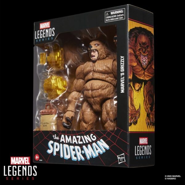The Amazing Spider-Man Marvel Legends Akció Figura Marvel's Grizzly 15 cm The Amazing Spider-Man Marvel Legends Akció Figura Marvel's Grizzly 15 cm