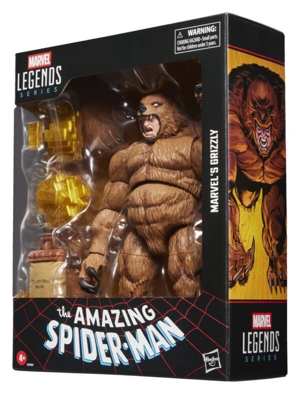 The Amazing Spider-Man Marvel Legends Akció Figura Marvel's Grizzly 15 cm The Amazing Spider-Man Marvel Legends Akció Figura Marvel's Grizzly 15 cm