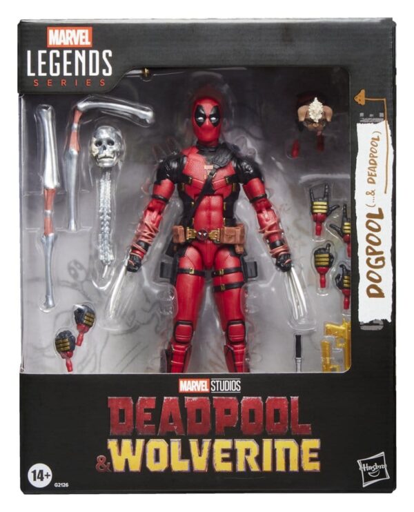 Deadpool & Wolverine Marvel Legends Akció Figura Dogpool & Deadpool 15 cm