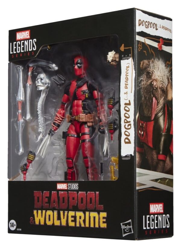 Deadpool & Wolverine Marvel Legends Akció Figura Dogpool & Deadpool 15 cm