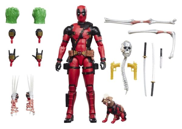 Deadpool & Wolverine Marvel Legends Akció Figura Dogpool & Deadpool 15 cm