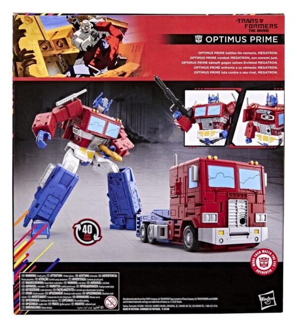 The Transformers: The Movie Studio Series Leader Class Akció Figura MTMTE Collection: Optimus Prime 18 cm The Transformers: The Movie Studio Series Leader Class Akció Figura MTMTE Collection: Optimus Prime 18 cm