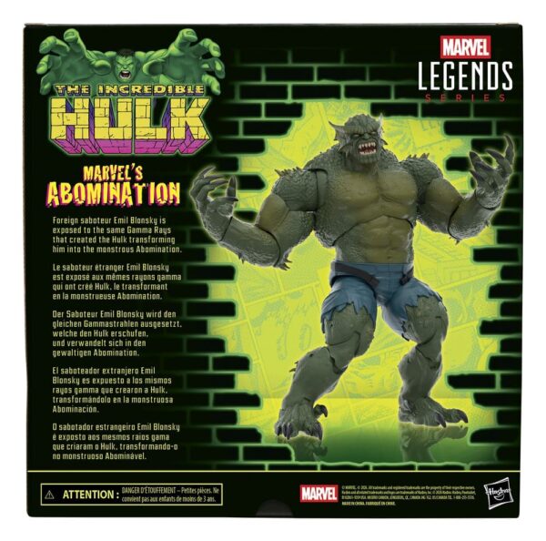 The Incredible Hulk Marvel Legends Akció Figura Marvel's Abomination 15 cm
