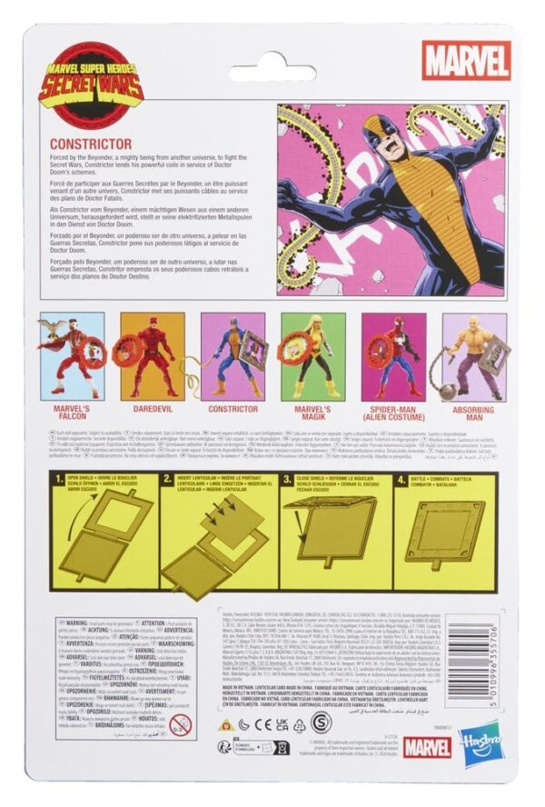 Secret Wars Marvel Legends Akció Figura Constrictor 15 cm Secret Wars Marvel Legends Akció Figura Constrictor 15 cm