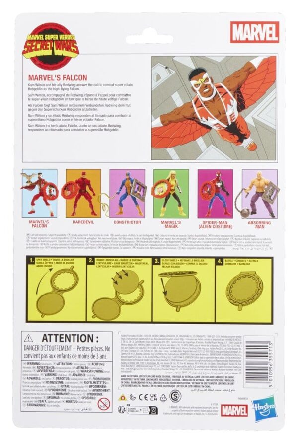 Secret Wars Marvel Legends Akció Figura Marvel's Falcon 15 cm Secret Wars Marvel Legends Akció Figura Marvel's Falcon 15 cm