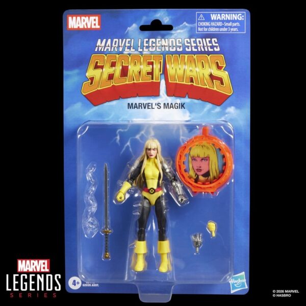 Secret Wars Marvel Legends Akció Figura Marvel's Magik 15 cm