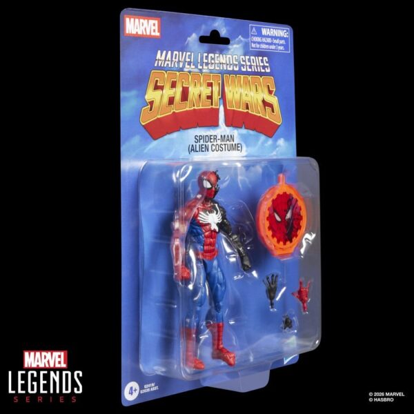 Secret Wars Marvel Legends Akció Figura Spider-Man (Alien Costume) 15 cm Secret Wars Marvel Legends Akció Figura Spider-Man (Alien Costume) 15 cm