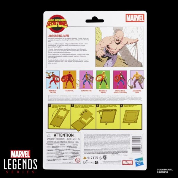 Secret Wars Marvel Legends Akció Figura Absorbing Man 15 cm Secret Wars Marvel Legends Akció Figura Absorbing Man 15 cm