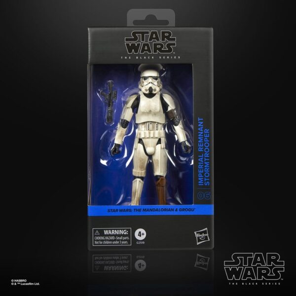 Star Wars: The Mandalorian & Grogu Black Series Akció Figura Imperial Remnant Stormtrooper 15 cm Star Wars: The Mandalorian & Grogu Black Series Akció Figura Imperial Remnant Stormtrooper 15 cm