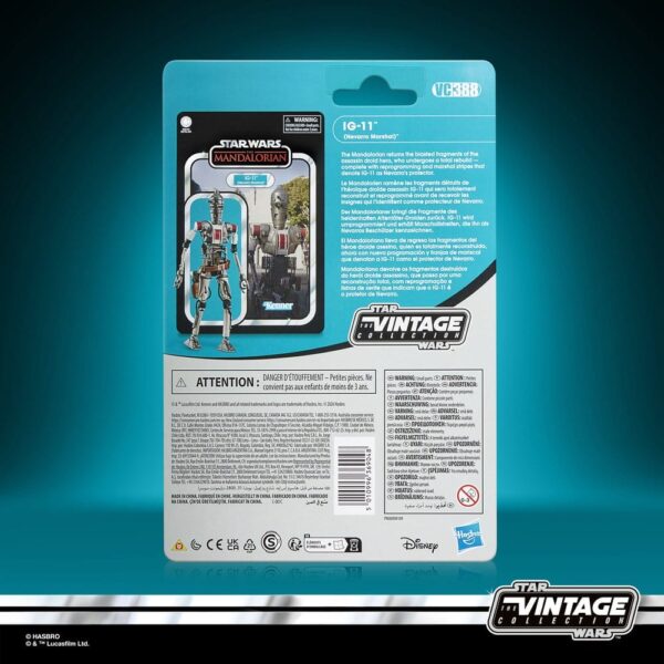 Star Wars: The Mandalorian Vintage Collection Akció Figura IG-11 (Nevarro Marshal) 10 cm Star Wars: The Mandalorian Vintage Collection Akció Figura IG-11 (Nevarro Marshal) 10 cm