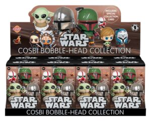 Star Wars Cosbi Mini Figuras Series 1 8 cm Blind Box Display (8)
