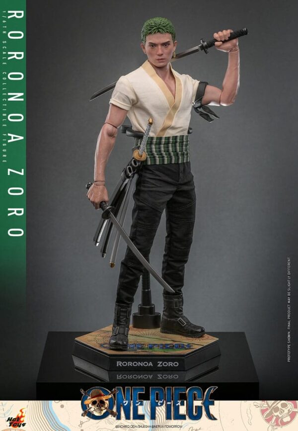 One Piece (Netflix) Akció Figura 1/6 Roronoa Zoro 31 cm One Piece (Netflix) Akció Figura 1/6 Roronoa Zoro 31 cm