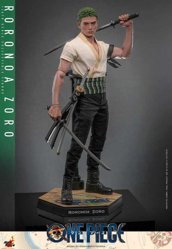 One Piece (Netflix) Akció Figura 1/6 Roronoa Zoro 31 cm One Piece (Netflix) Akció Figura 1/6 Roronoa Zoro 31 cm