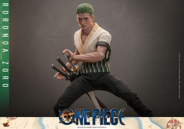 One Piece (Netflix) Akció Figura 1/6 Roronoa Zoro 31 cm One Piece (Netflix) Akció Figura 1/6 Roronoa Zoro 31 cm