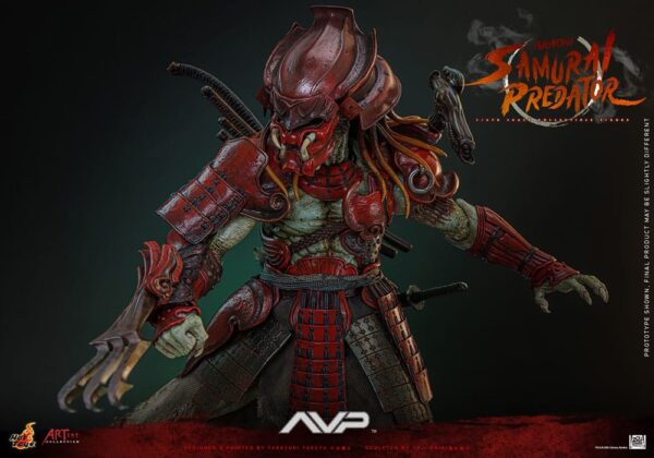 Alien vs. Predator Artist Collection Akció Figura 1/6 Akaoni Samurai Predator 35 cm