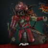 Alien vs. Predator Artist Collection Akció Figura 1/6 Akaoni Samurai Predator 35 cm