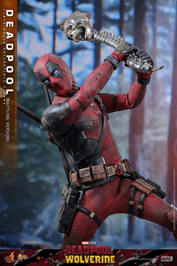 Deadpool & Wolverine Movie Masterpiece Akció Figura 1/6 Deadpool (Battling Version) 31 cm Deadpool & Wolverine Movie Masterpiece Akció Figura 1/6 Deadpool (Battling Version) 31 cm