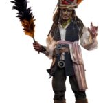 Pirates of the Caribbean: Dead Man's Chest Akció DX Figura 1/6 Pelegostos Chief Jack Sparrow 30 cm