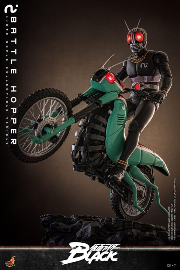 Kamen Rider Black Jármű 1/6 Battle Hopper 36 cm