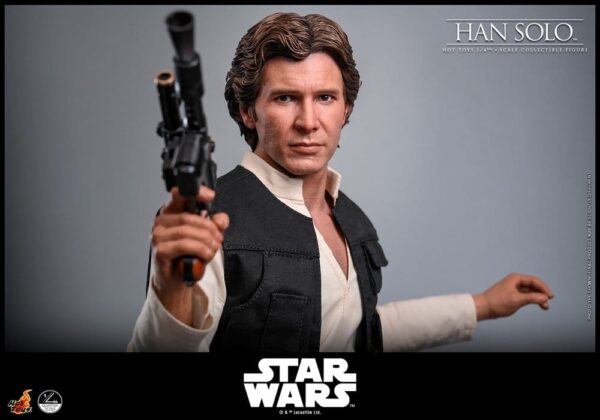 Star Wars Episode IV Akció Figura 1/4 Han Solo 46 cm Star Wars Episode IV Akció Figura 1/4 Han Solo 46 cm
