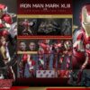 Avengers: Age of Ultron Movie Masterpiece Diecast Akció Figura 1/6 Iron Man Mark XLIII (2.0) (Deluxe Version) 32 cm