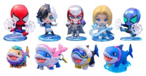 Marvel Rivals Cosbi Blind Box Mini Figuras Marvel Rivals Cosbi Collection 10 cm