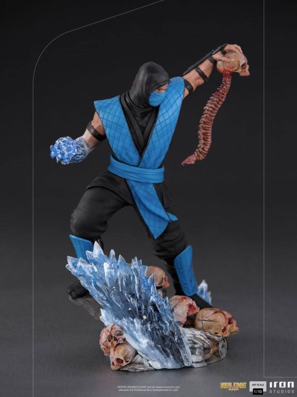 Mortal Kombat Art Scale Szobor 1/10 Sub-Zero 23 cm