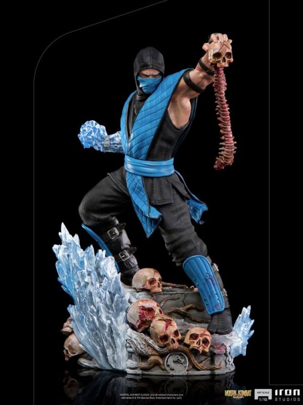 Mortal Kombat Art Scale Szobor 1/10 Sub-Zero 23 cm