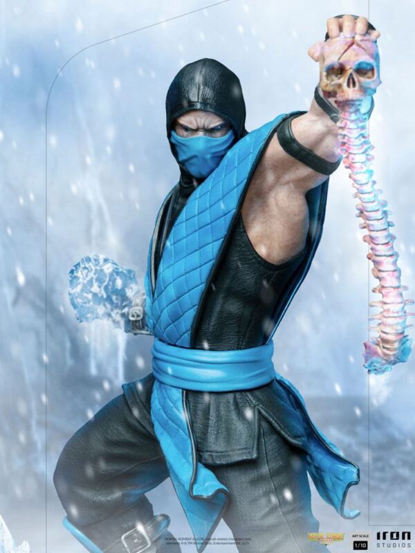 Mortal Kombat Art Scale Szobor 1/10 Sub-Zero 23 cm