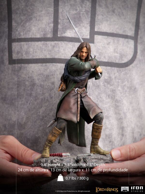 Lord Of The Rings BDS Art Scale Szobor 1/10 Aragorn 24 cm