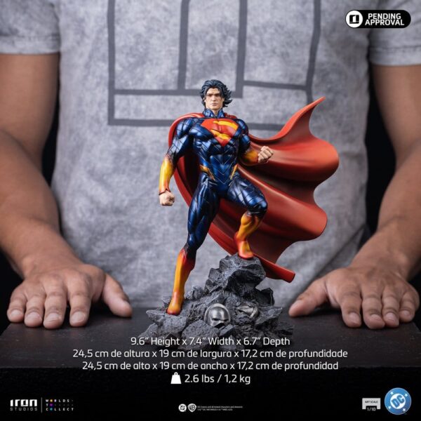 DC Comics Art Scale Szobor 1/10 Superman Absolute 25 cm DC Comics Art Scale Szobor 1/10 Superman Absolute 25 cm