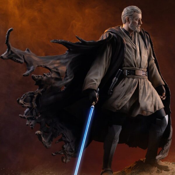 Star Wars Legacy Replika Szobor 1/4 Obi-Wan Signatures 66 cm
