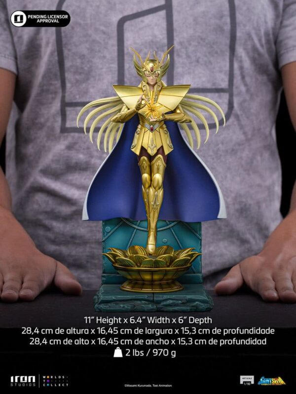 Saint Seiya Art Scale Szobor 1/10 Virgo Shaka 28 cm